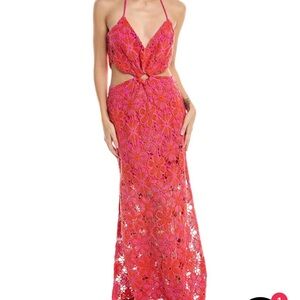 Ramy Brooke Deidre Halter Dress